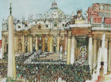 VaticanCouncil II procession1