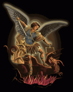 Archangel Michael for post on spiritual warfare
