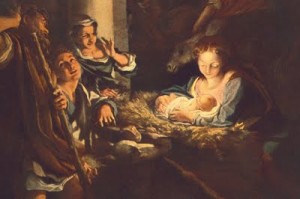 Correggio light of Christ