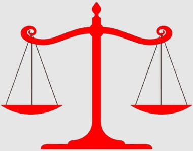 BalancedScaleOfJustice for post on justice and religion