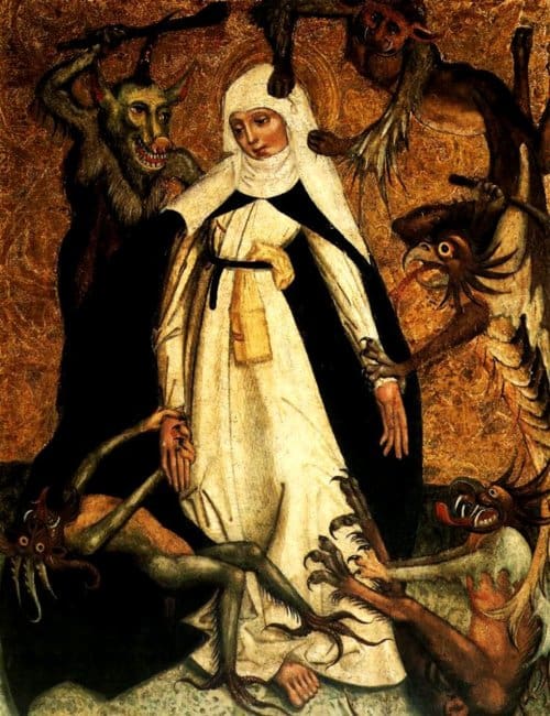 Catherine with Demons