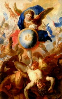 for post on St Saint Michael the Archangel prayer