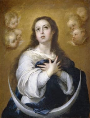 BlessedVirginMaryMurillo_Immaculate-Conception-portrait-sm REQUIRES HOT LINK
