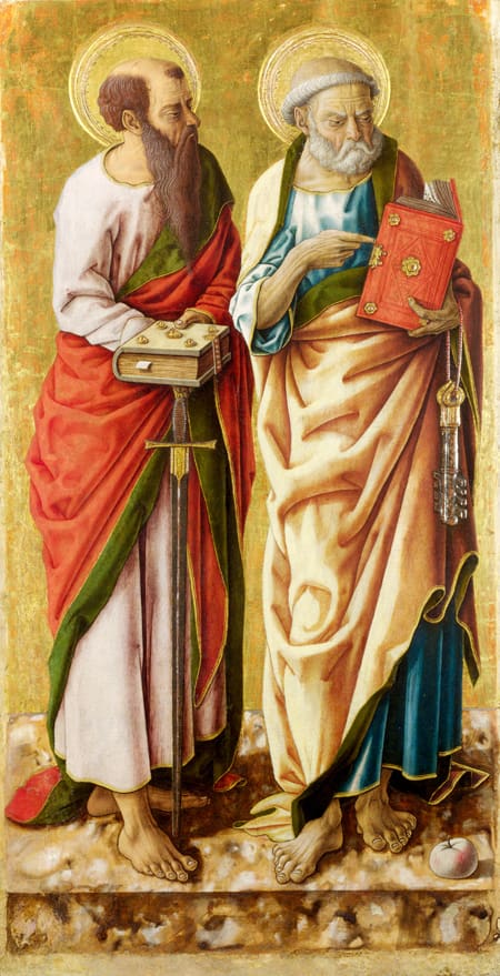 probably 1470s Saints Peter and Paul