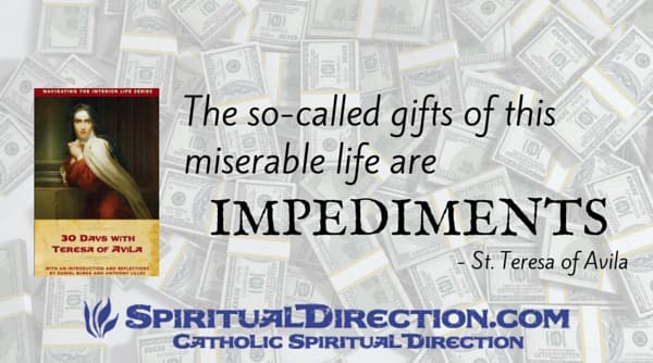 30 Days with Teresa of Avila 600x334 gifts impediments