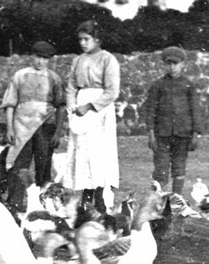 Photograph of St Maria Goretti, taken in 1902