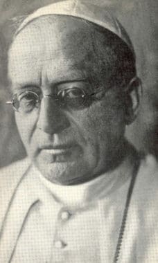 Pope Pius XI in 1922