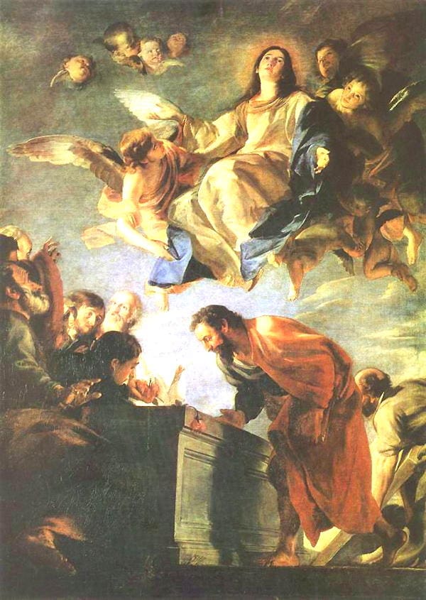 On the Assumption of the Blessed Virgin