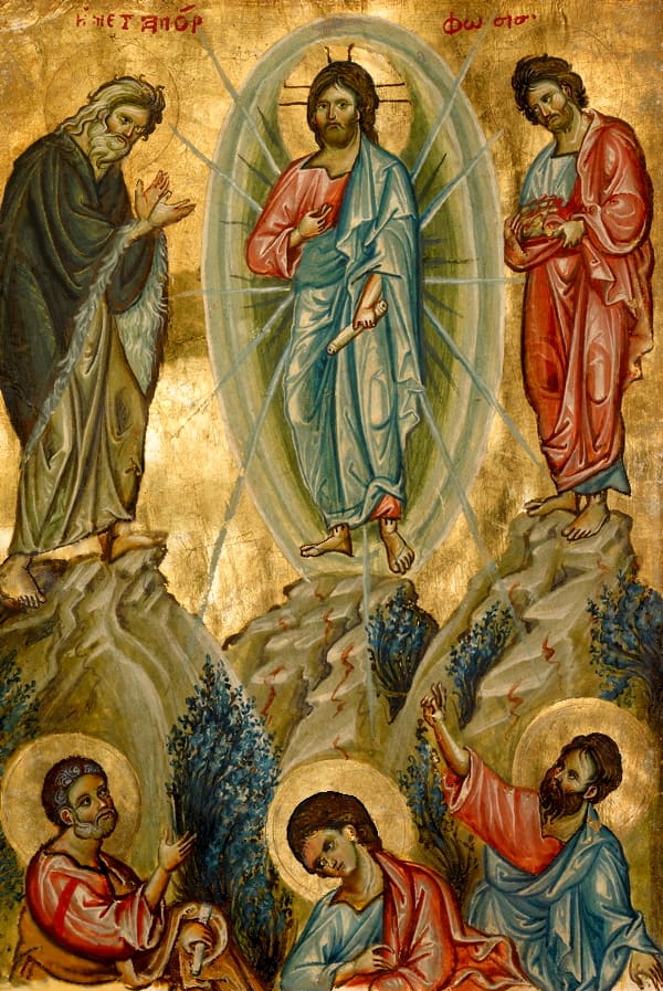 for post Enter into Prayer on the Feast of the Transfiguration of the Lord