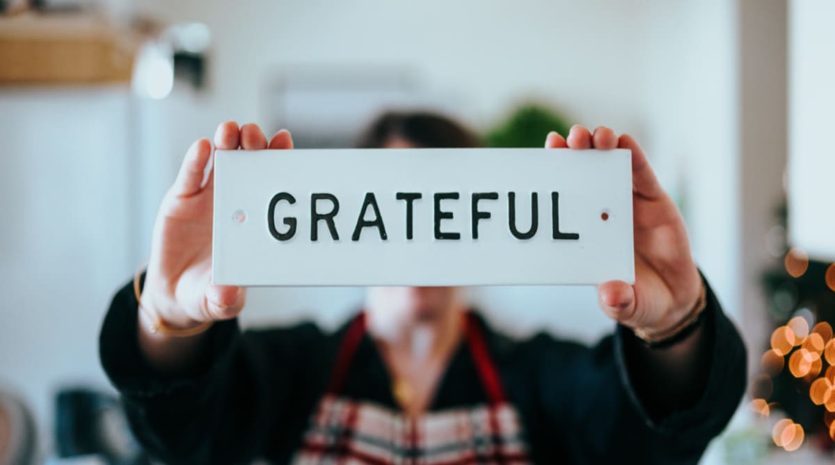 Lenten Assignment: Be Grateful!