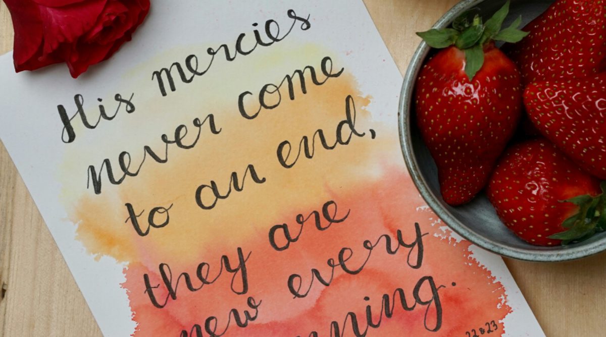 God’s Perfect Mercy