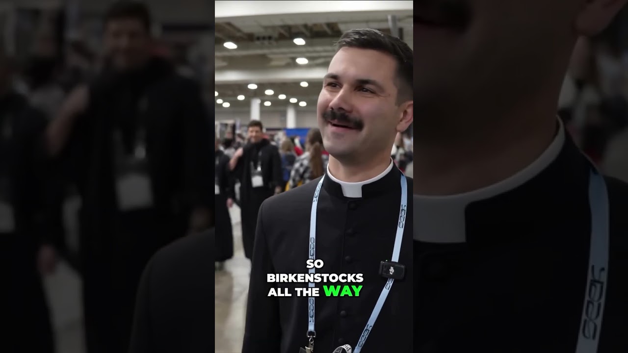 Can priests wear sandals?